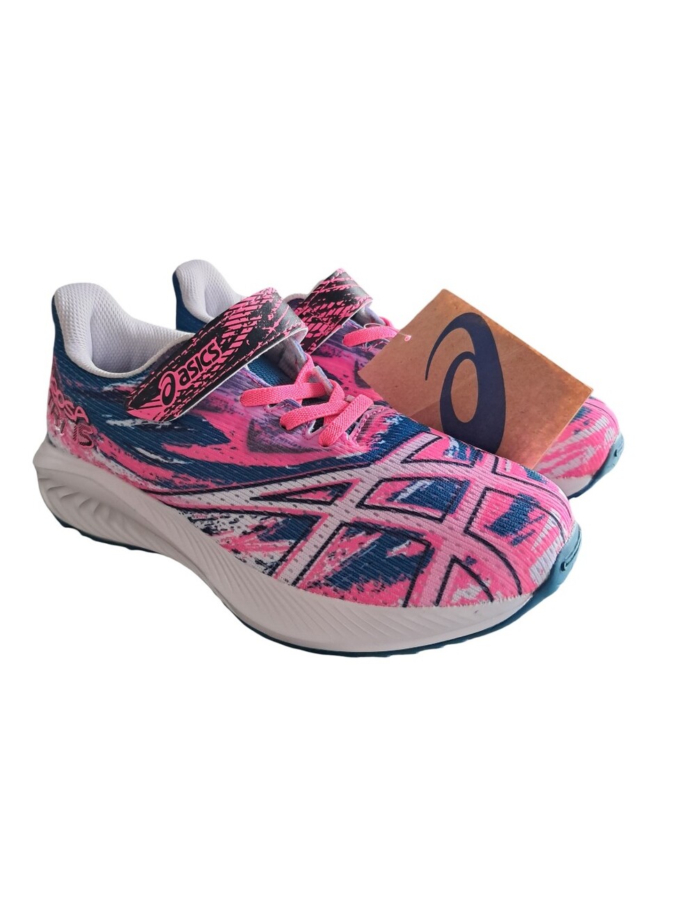 ASICS Girls Sneakers Pre Noosa Tri 15 PS Size 3 Youth Hot Pink / Lilac Hint NEW